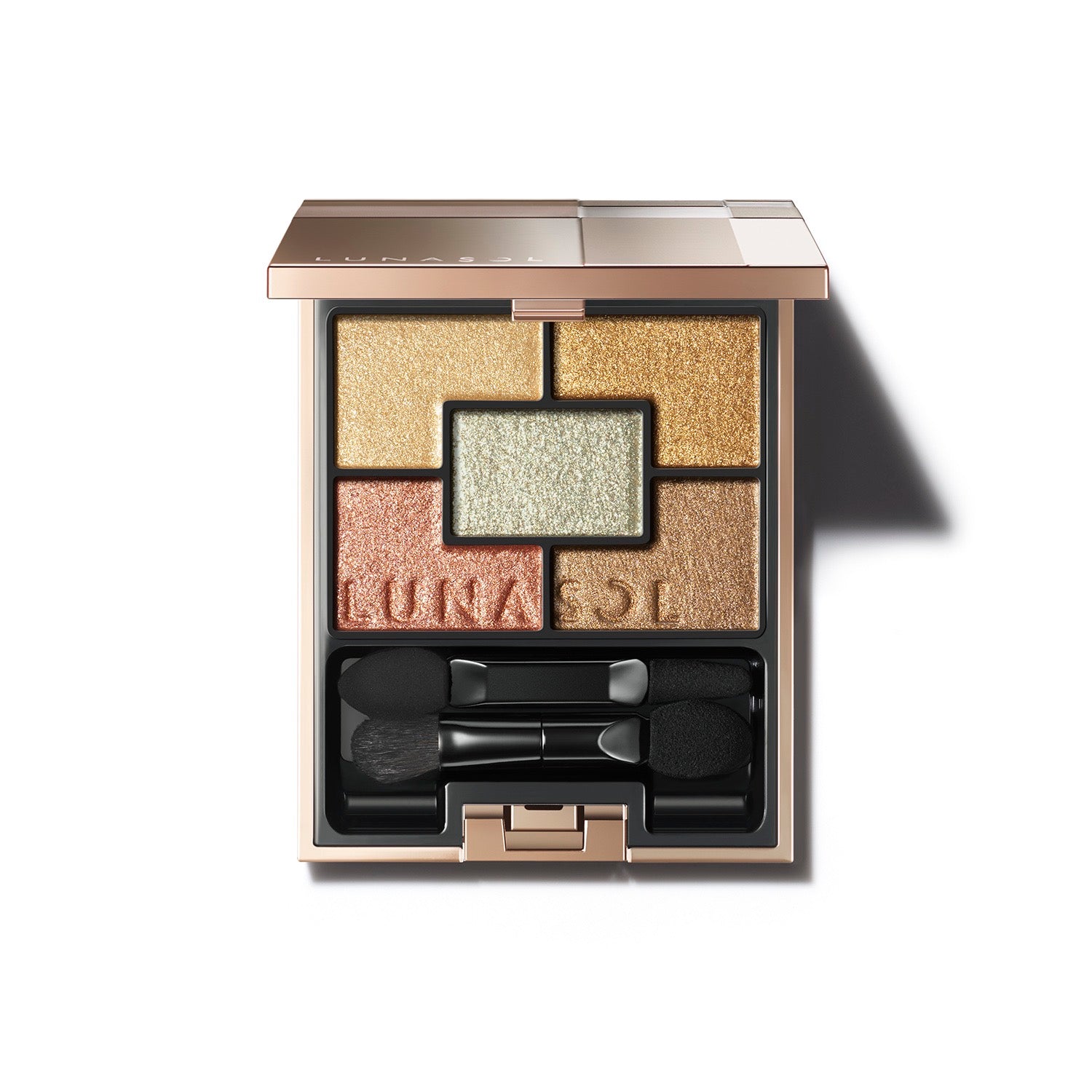 LUNASOL双魅猫眼石五色眼影 2色选