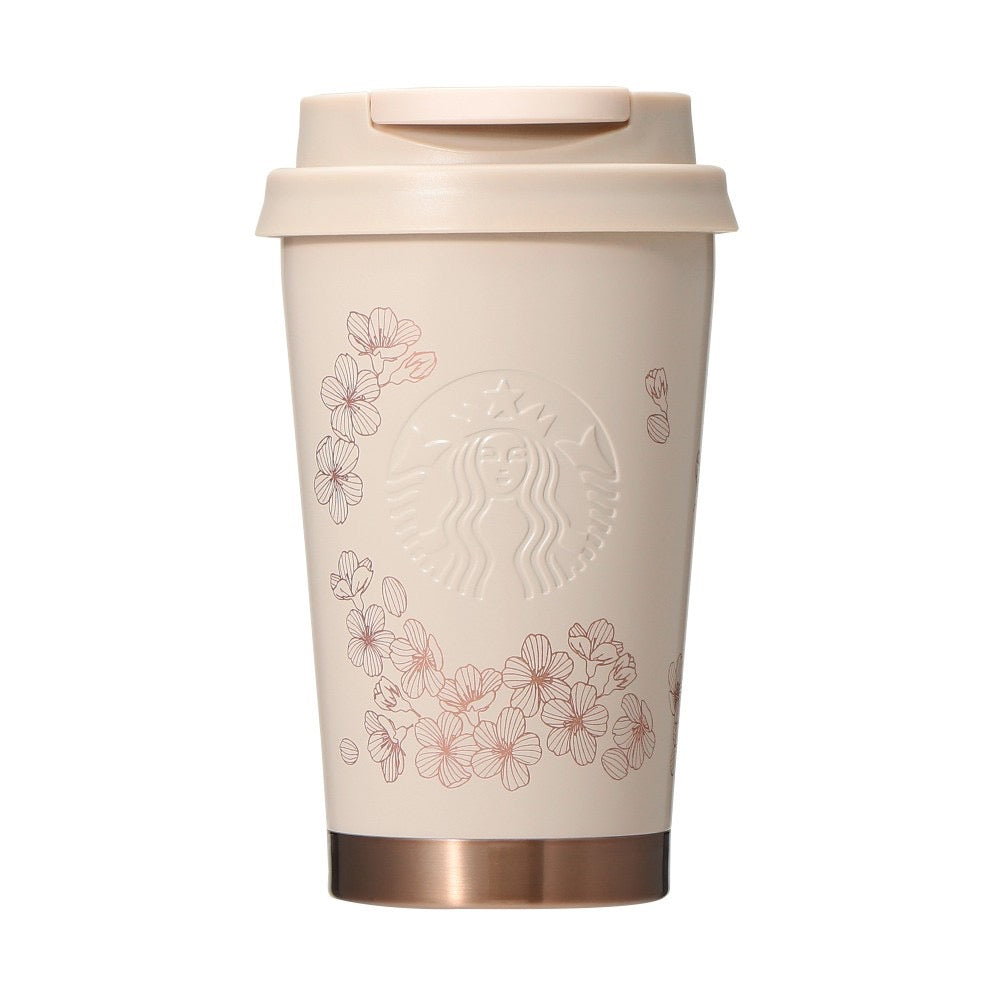 日本星巴克STARBUCKS 2024樱花限定TOGO标志随行杯355ml