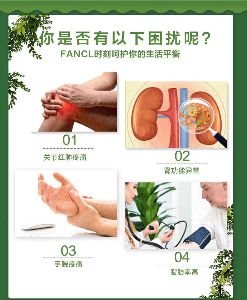 FANCL尿酸支援丸30日份