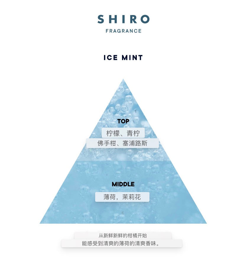 SHIRO身体磨砂膏110g 冰薄荷