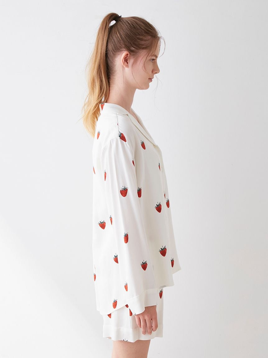 GELATO PIQUE舒适草莓家居服套装 长裤/短裤套装