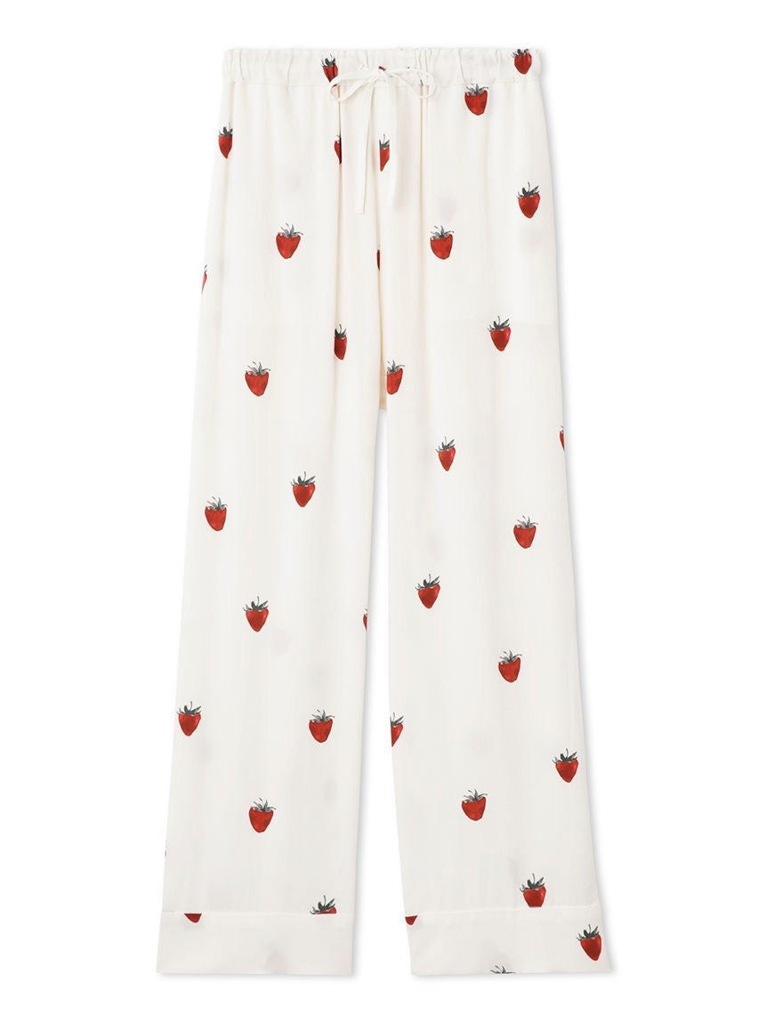GELATO PIQUE舒适草莓家居服套装 长裤/短裤套装
