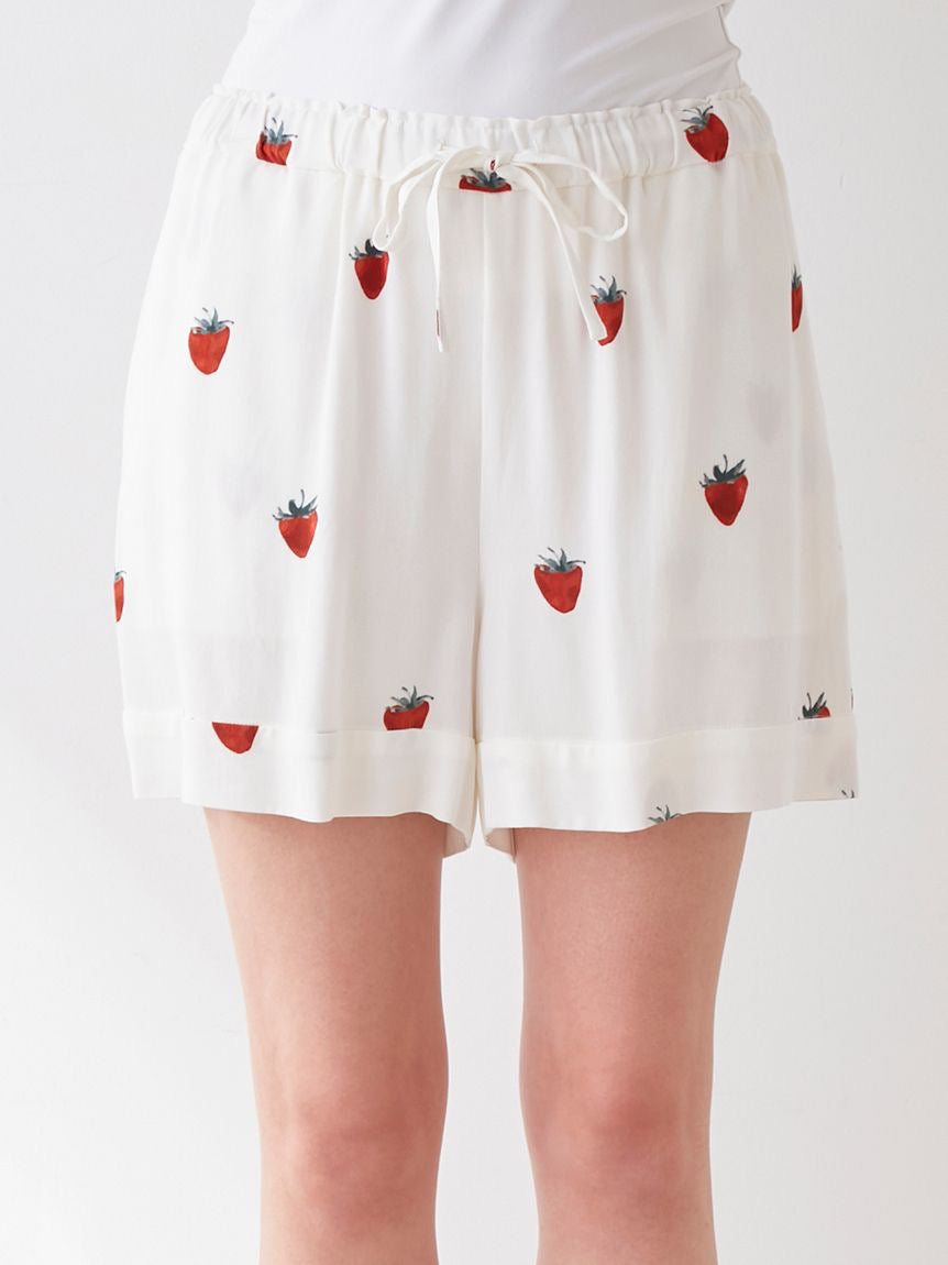 GELATO PIQUE舒适草莓家居服套装 长裤/短裤套装