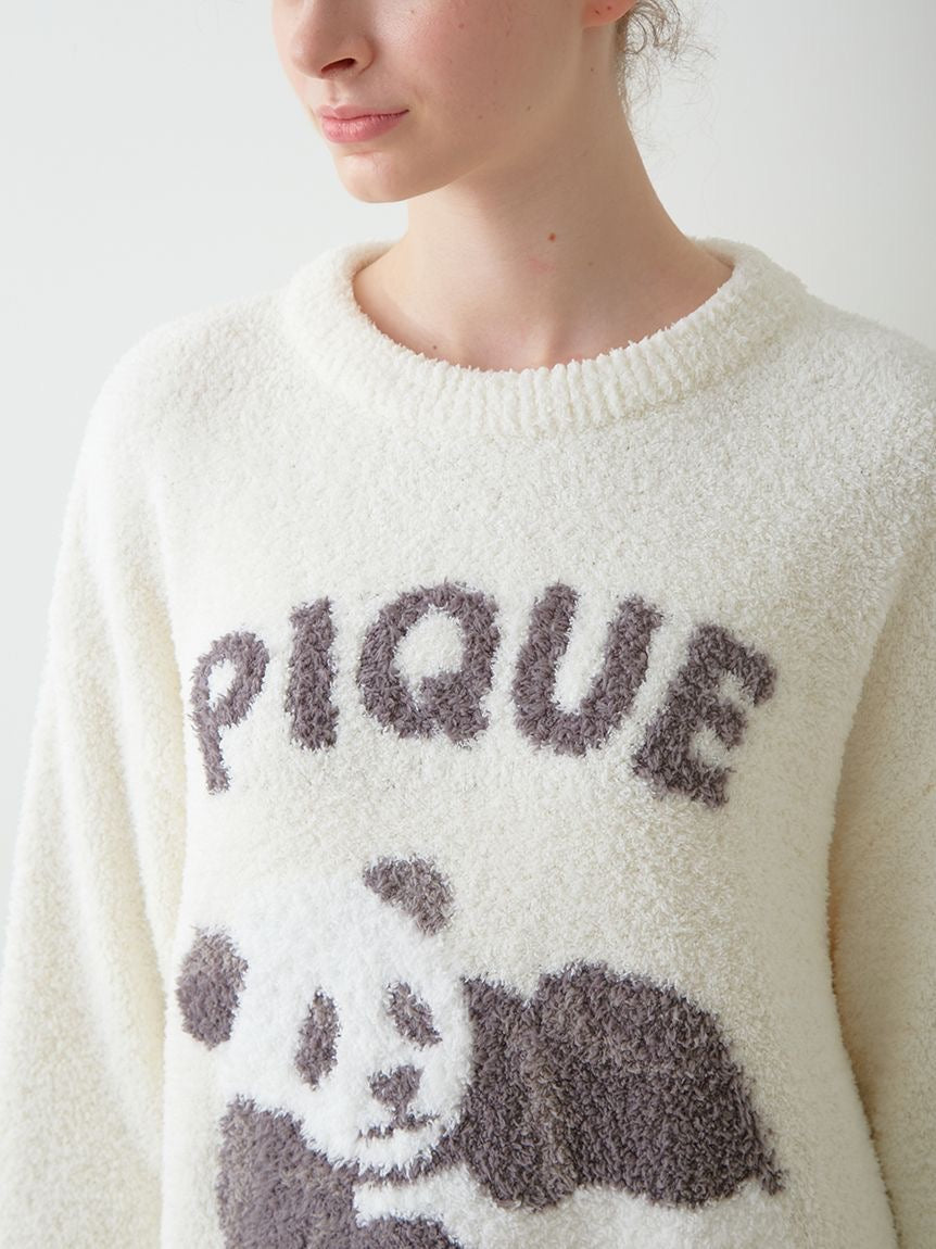 GELATO PIQUE软绵绵熊猫家居服套装