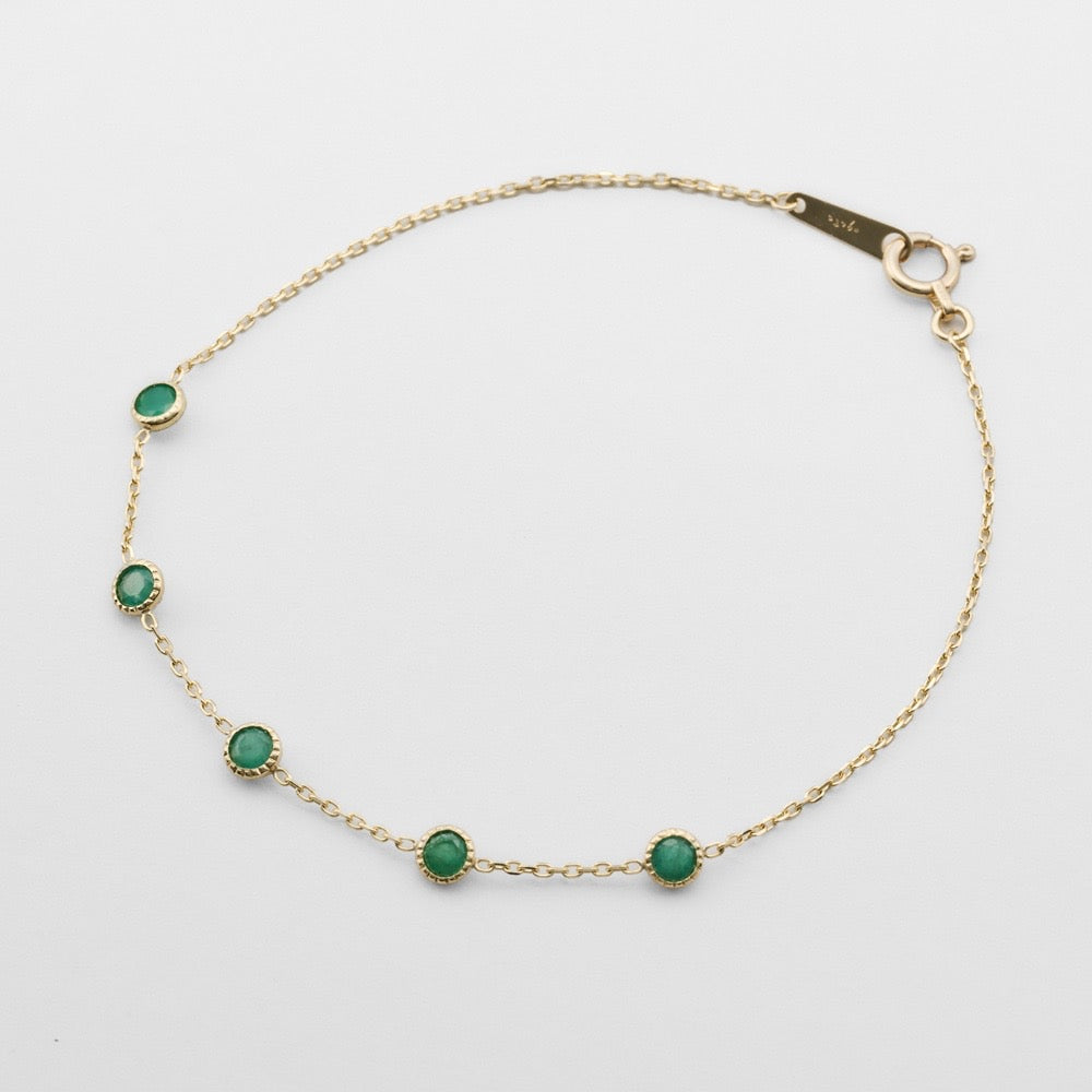 agete梦想成真翡翠手链