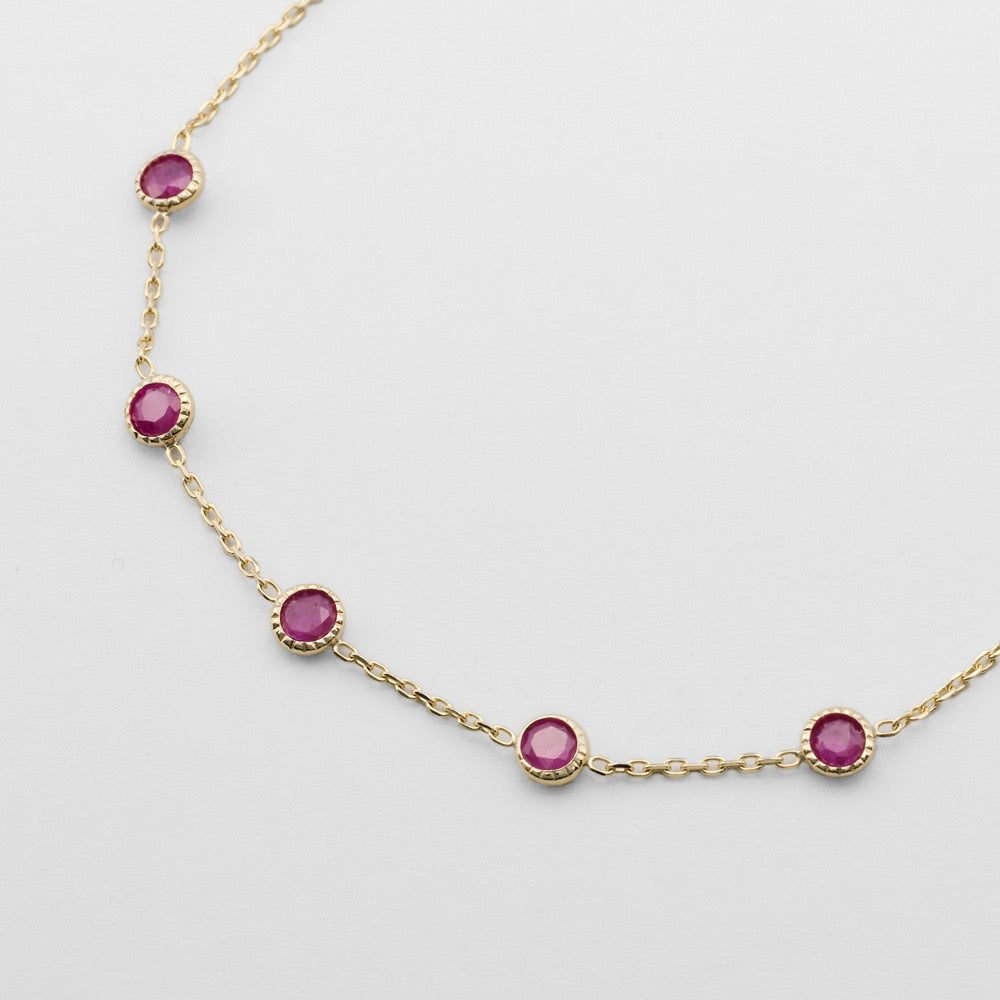 agete梦想成真红宝石手链