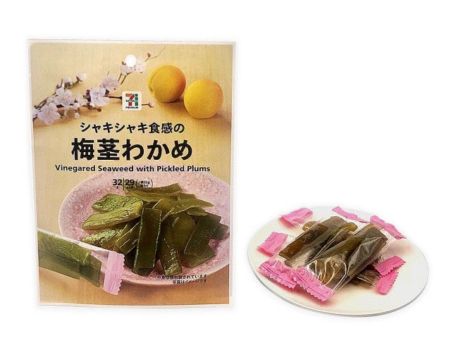711便利店梅茎裙带菜海带茎32g