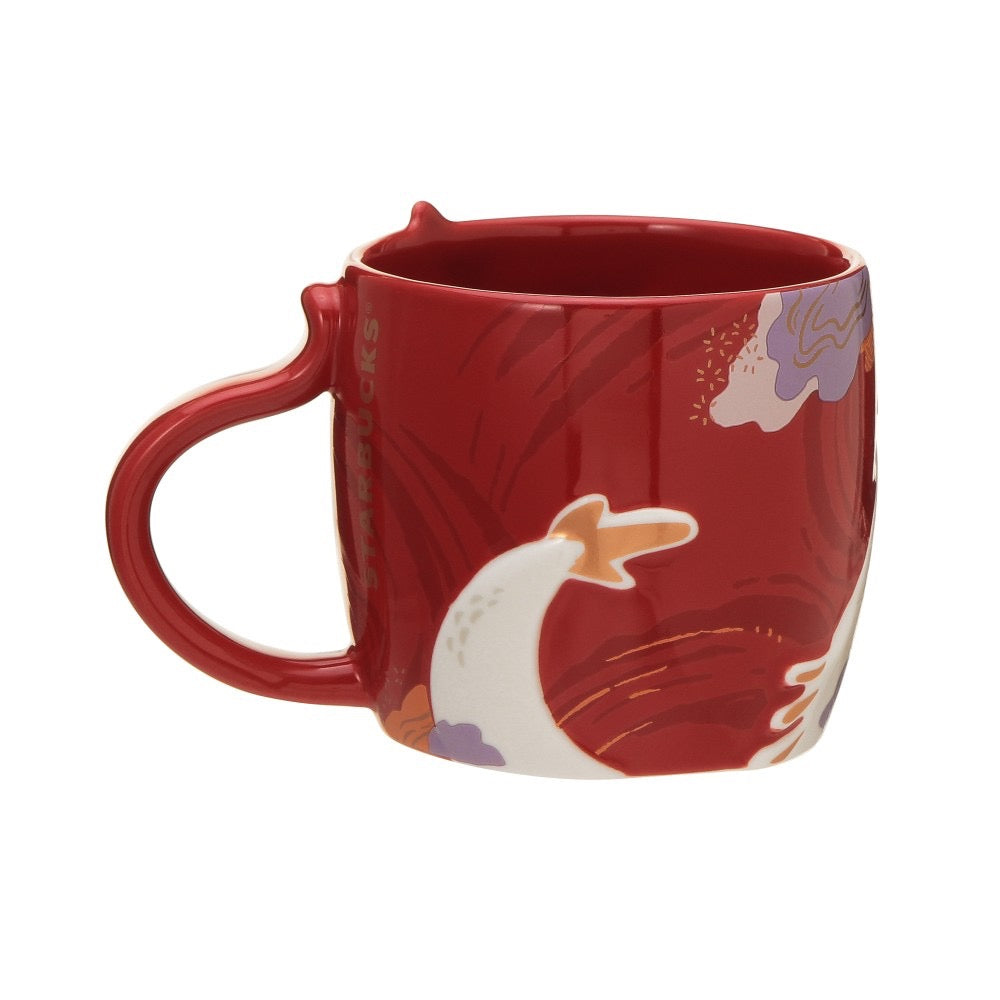 日本星巴克STARBUCKS 2024新年限定龙年限定马克杯355ml