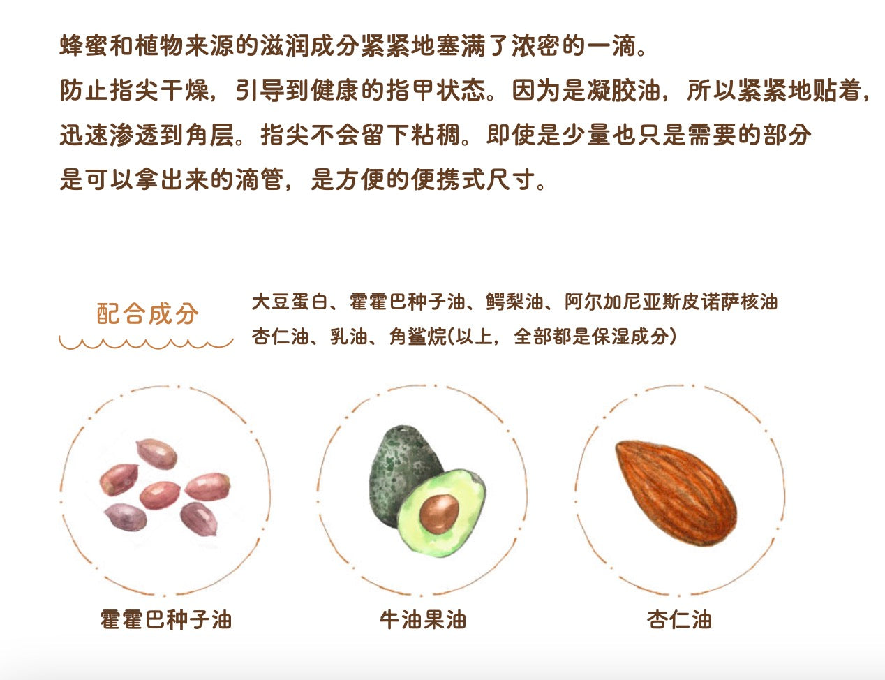 VECUA Honey WONDER Honey桂花限定指缘油10g