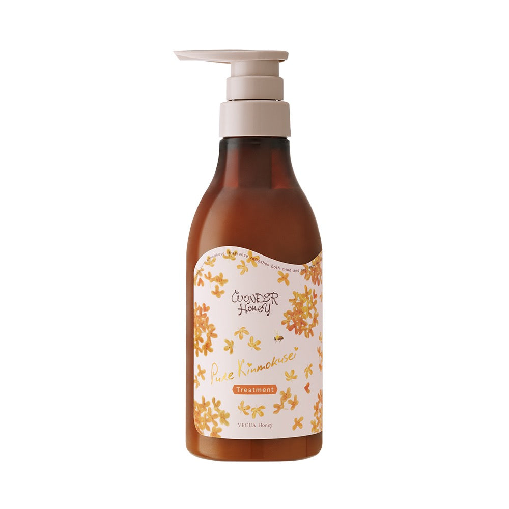 VECUA Honey WONDER Honey桂花限定无硅洗发水护发素套装各390ml