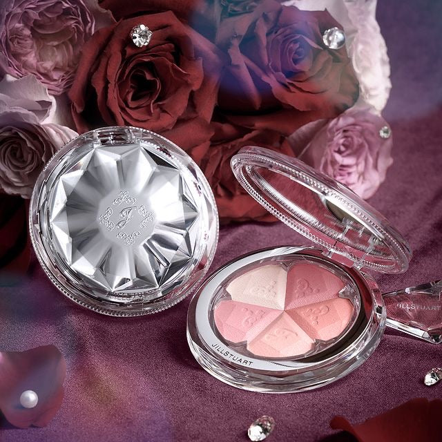 JILLSTUART五色花瓣腮红盘山竹腮红4.5g