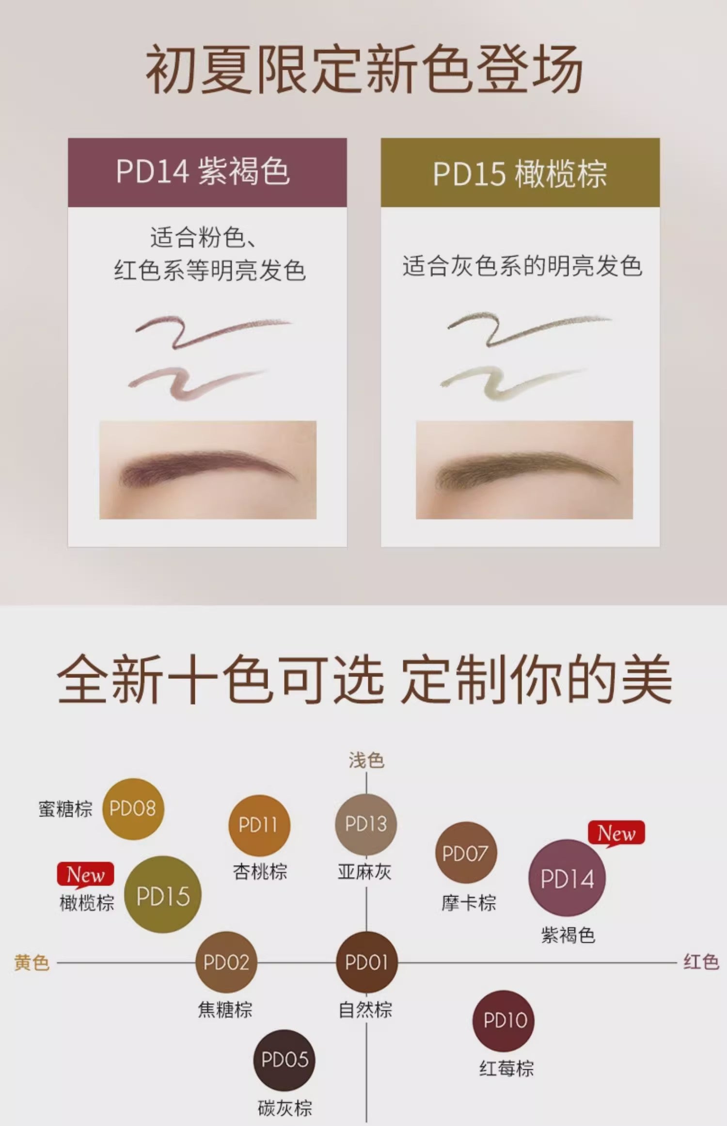 EXCEL三合一眉笔