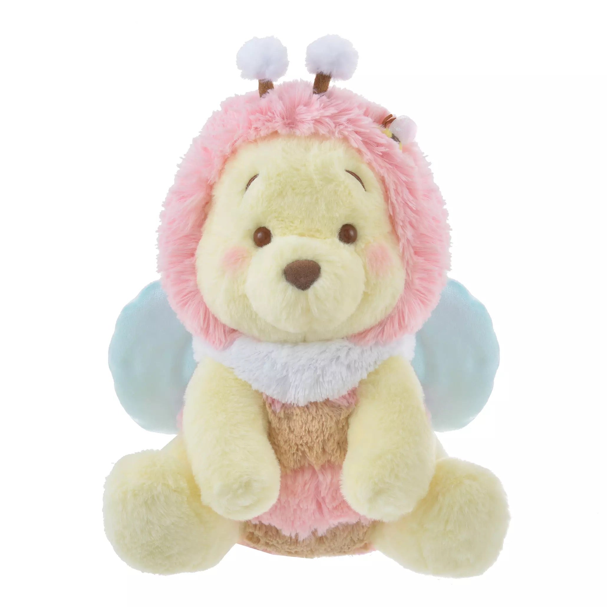 东京迪士尼蜜蜂噗噗玩偶M 限定粉色