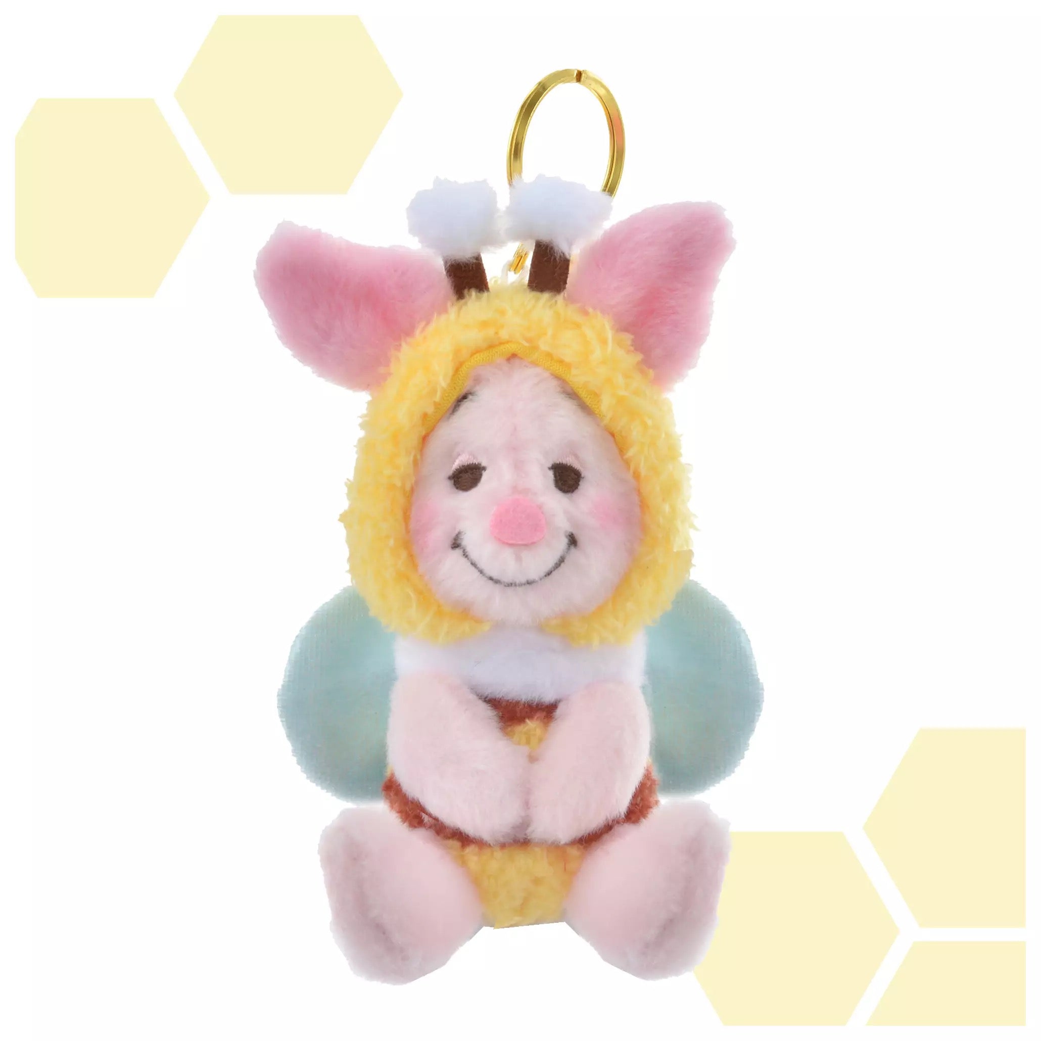 东京迪士尼蜜蜂小猪皮杰挂件