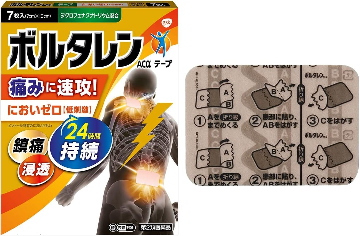 日本GSK扶他林肩痛腰痛关节痛镇痛贴