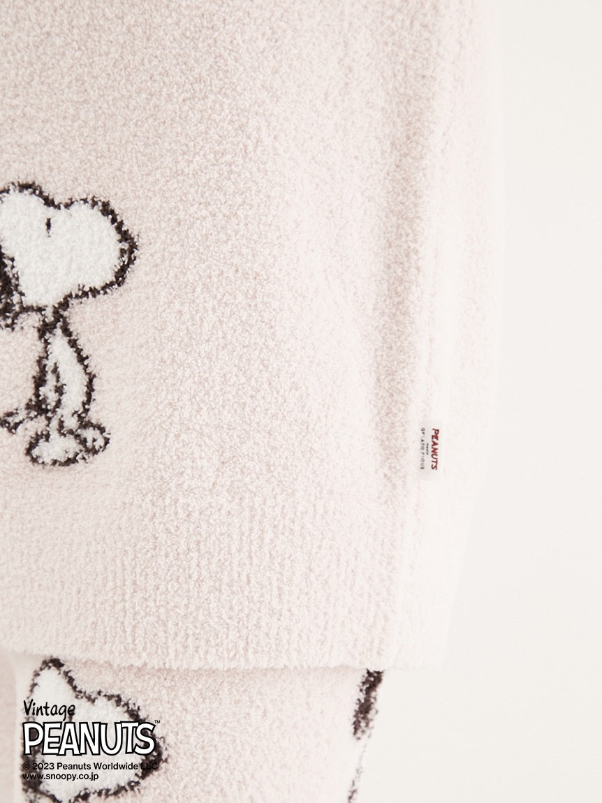 GELATO PIQUE x SNOOPY全花软绵绵家居服套装粉色