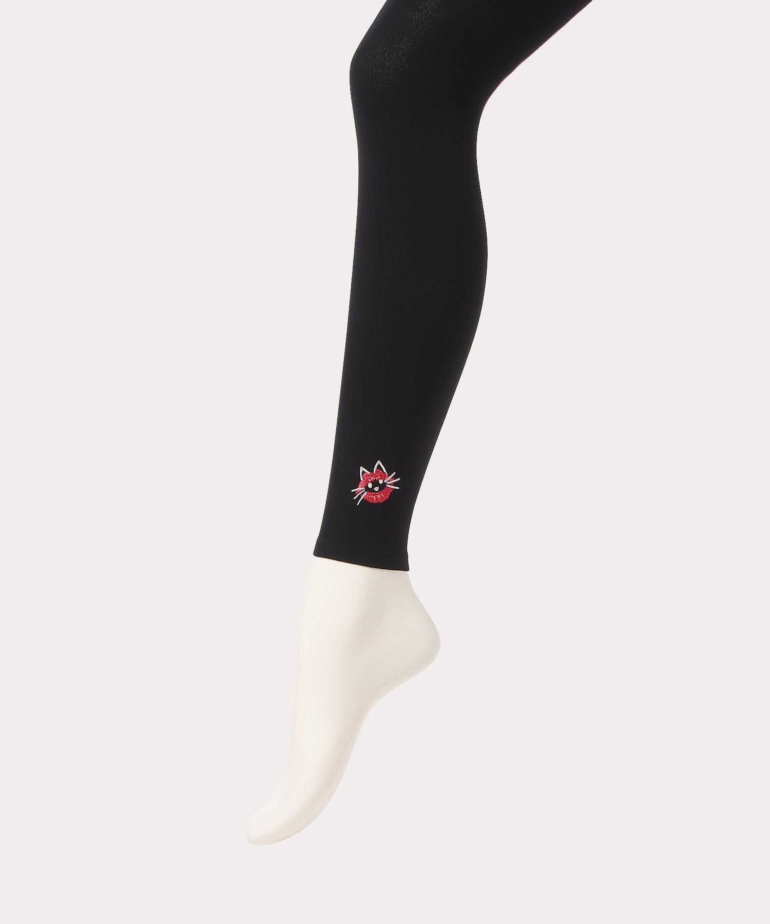 Vivienne Westwood西太后刺绣猫咪打底裤