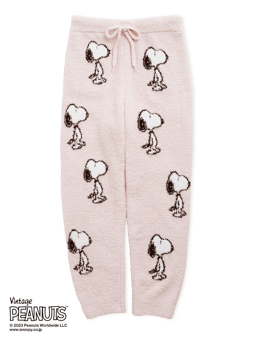 GELATO PIQUE x SNOOPY全花软绵绵家居服套装粉色