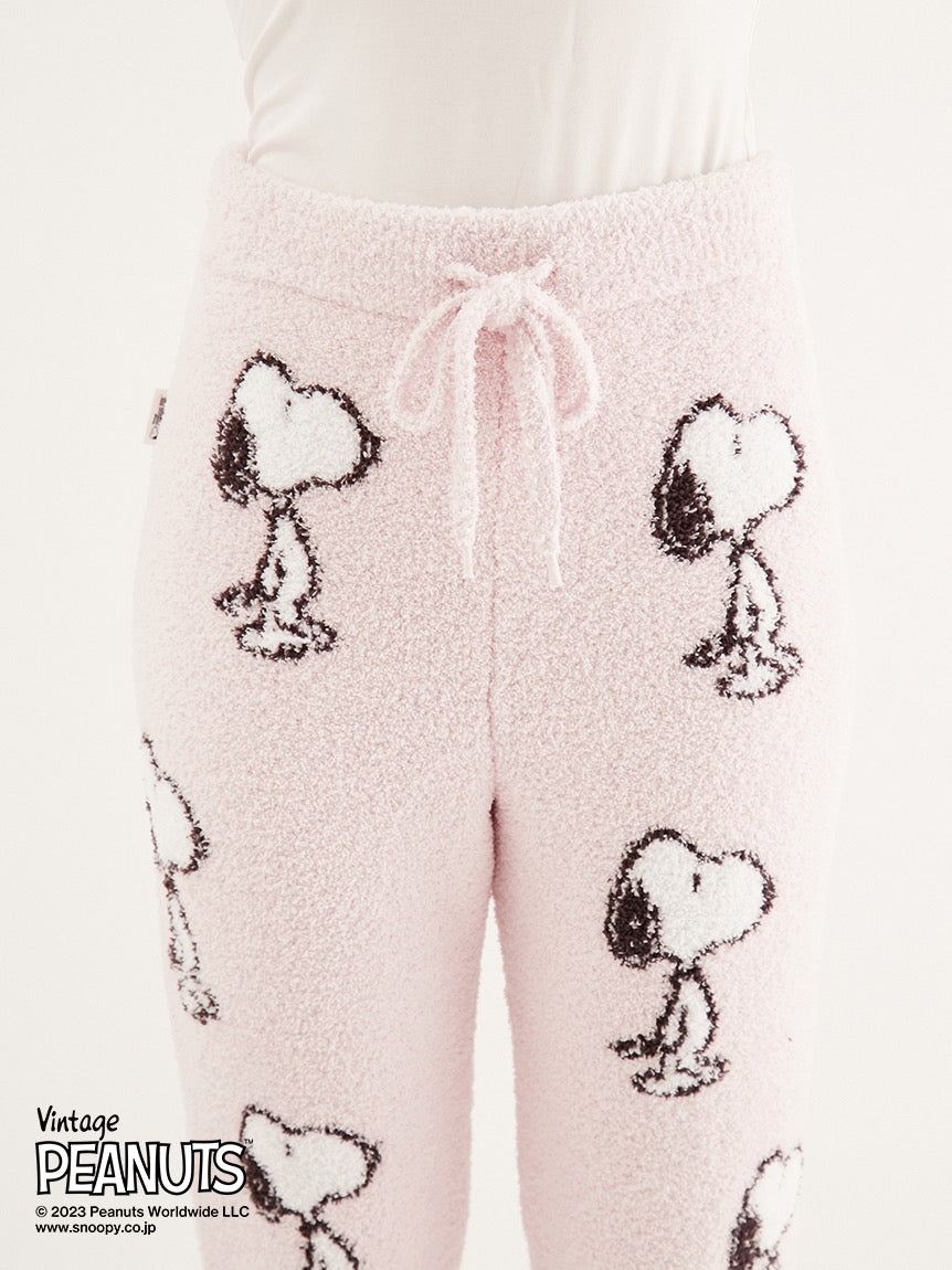 GELATO PIQUE x SNOOPY全花软绵绵家居服套装粉色