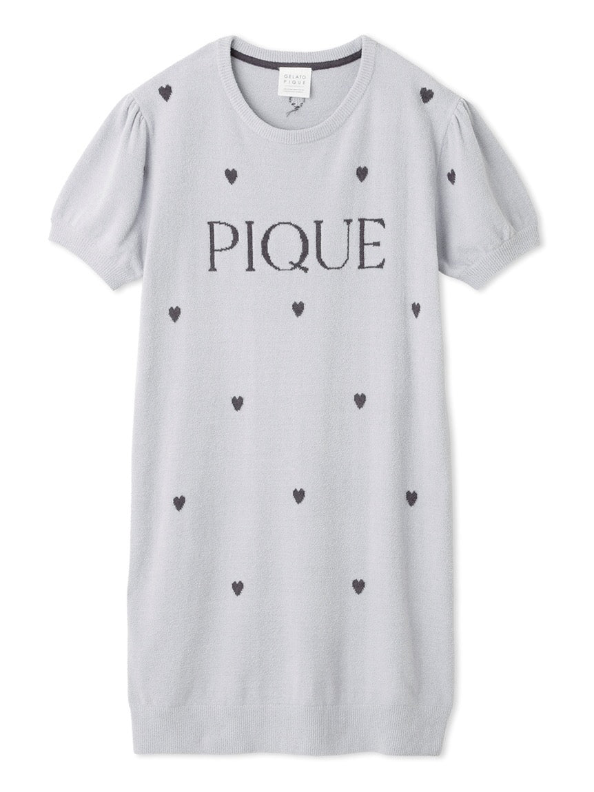 GELATO PIQUE软绵绵薄款爱心One Piece睡裙2色选