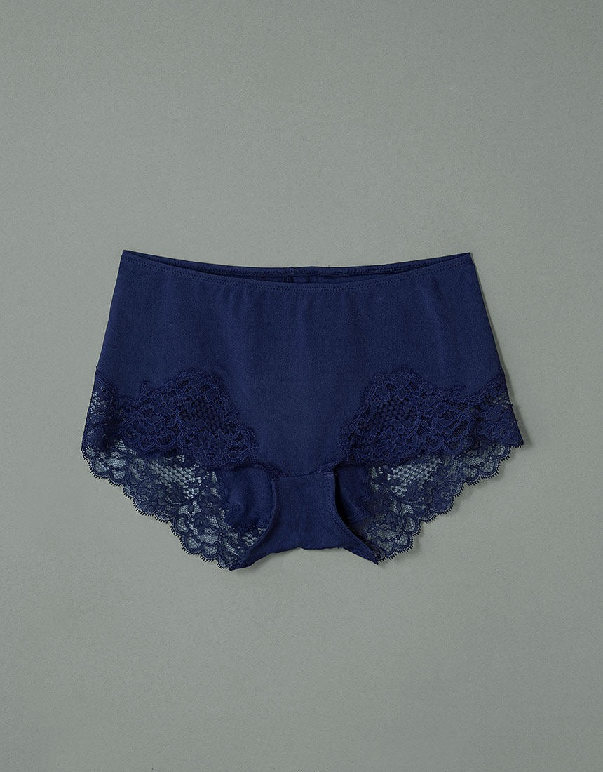 WACOAL华歌尔高端系列Yue 60Group蕾丝平角裤内裤PJP060 7色选