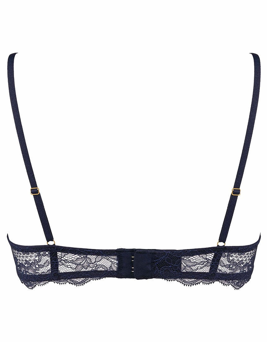 WACOAL华歌尔高端系列Yue 60Group 3/4罩杯自然轮廓蕾丝内衣BJP660 4色选