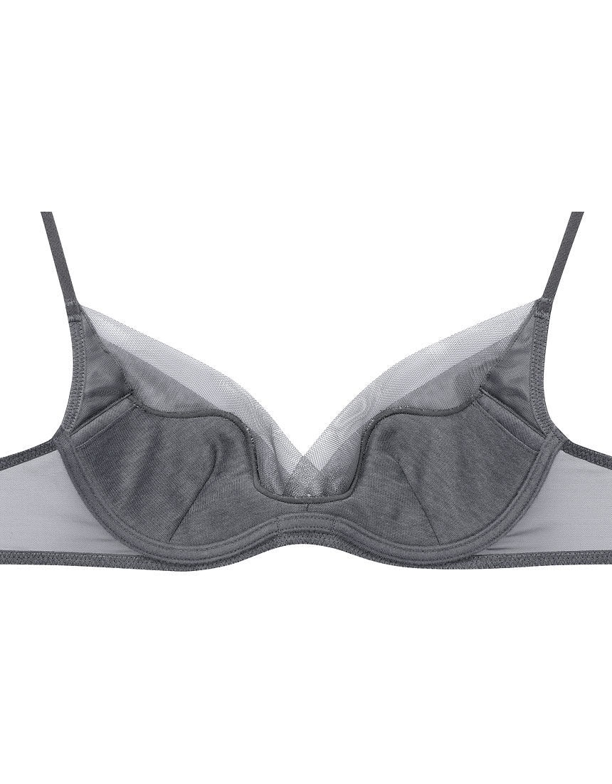 WACOAL华歌尔高端系列Yue 60Group 3/4罩杯美肩颈网纱内衣BJP765 2色选