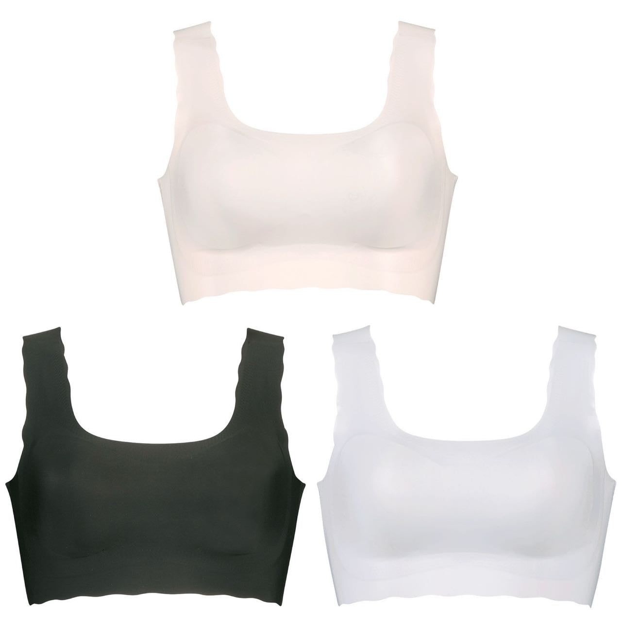 WACOAL华歌尔GOCOCI无钢圈无痕内衣 丝滑面料背心款 CGG535