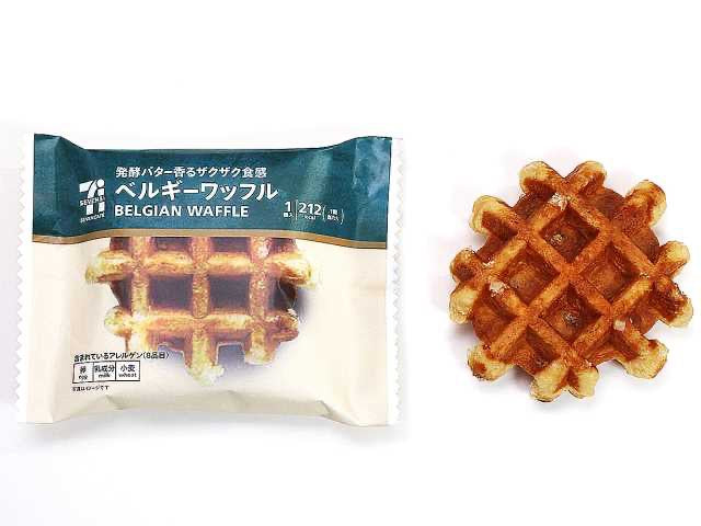 711便利店发酵黄油香味比利时华夫饼