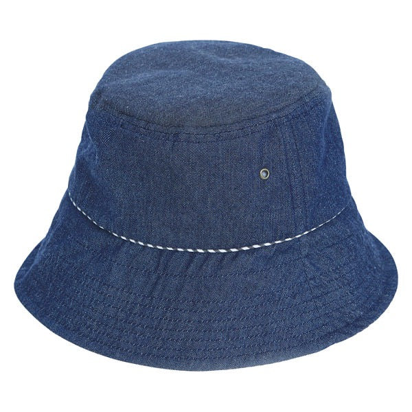 日本UV DENIM HAT小脸效果可水洗可折叠牛仔防晒帽