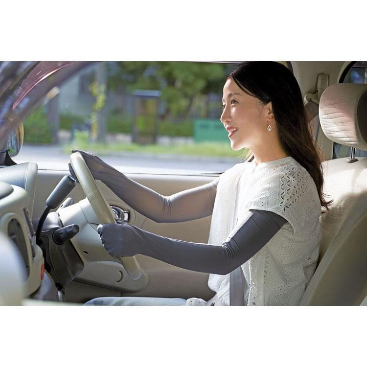 PRECIOUS UV网纱内侧露指全包两用冷感冰袖