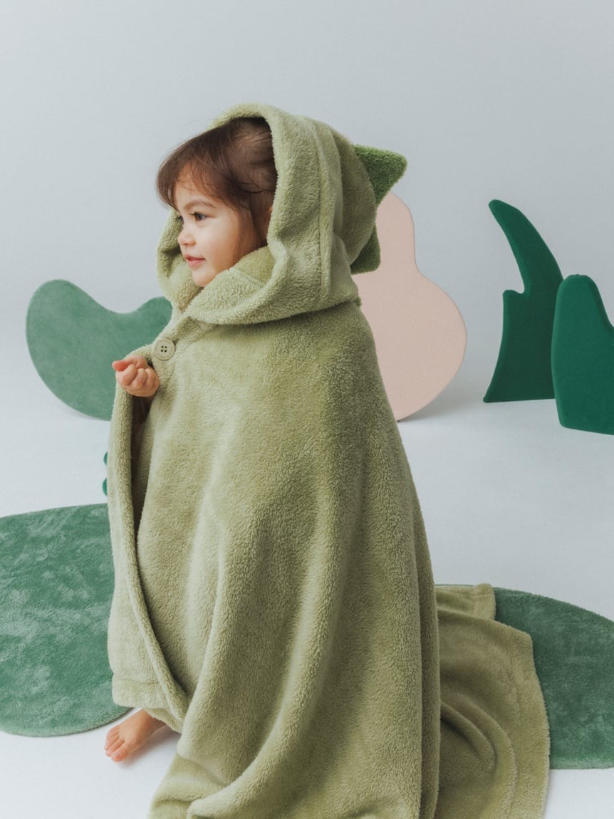 GELATO PIQUE小恐龙多用披肩毯