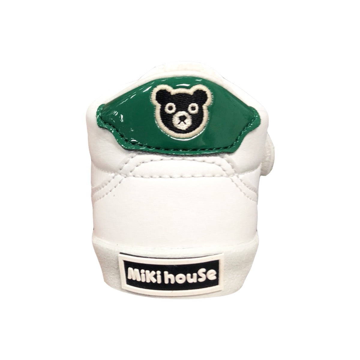 MIKIHOUSE二段大童绿尾小白鞋