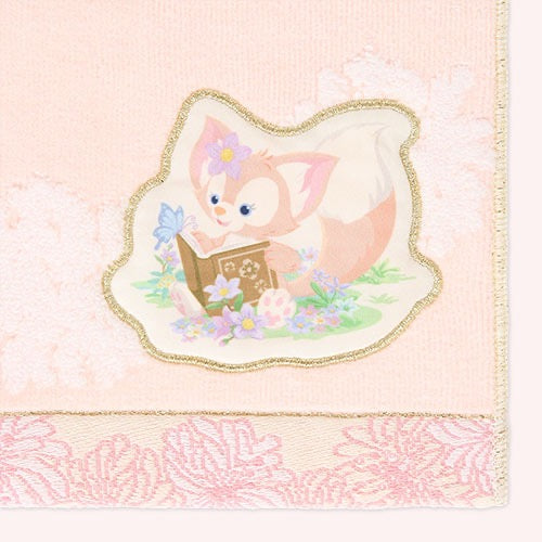 东京迪士尼2024夏日限定PAUL&JOE合作款玲娜贝儿小毛巾 粉