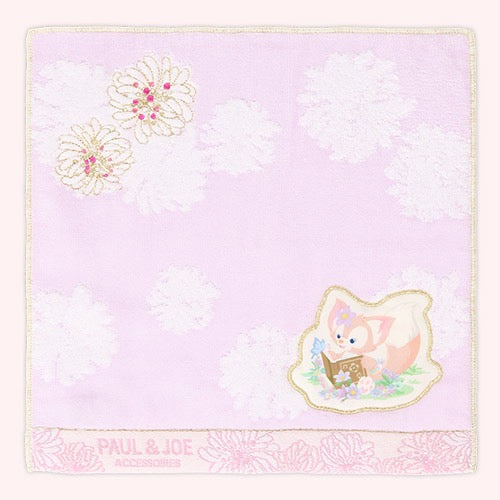 东京迪士尼2024夏日限定PAUL&JOE合作款玲娜贝儿小毛巾 紫