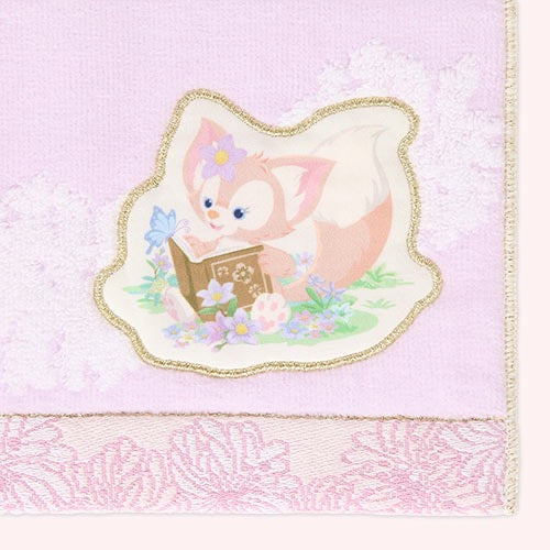 东京迪士尼2024夏日限定PAUL&JOE合作款玲娜贝儿小毛巾 紫