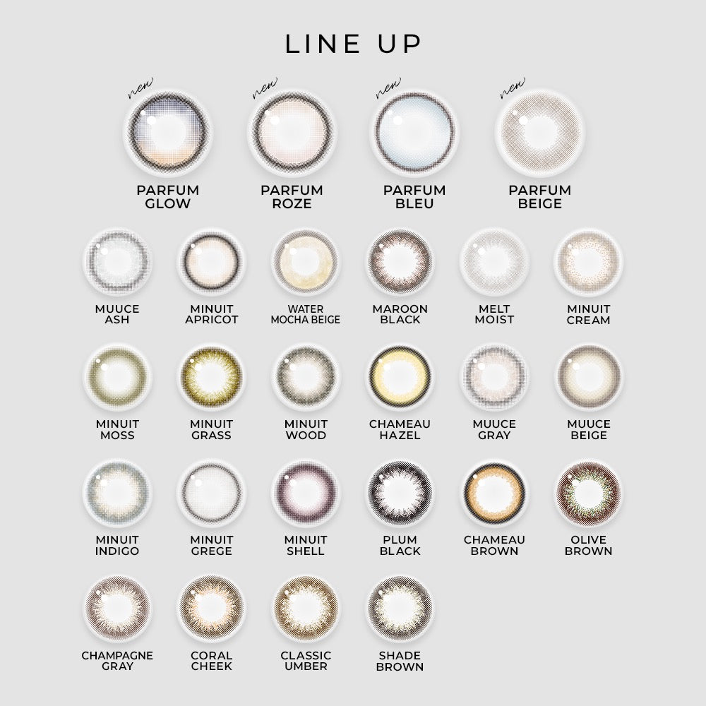 日抛美瞳1DAY envie 10片装/30片装 PARFUM ROSE