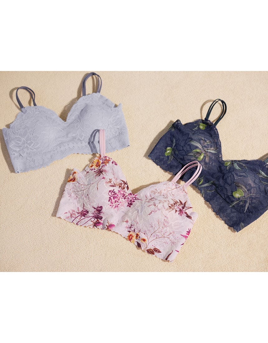 WACOAL华歌尔GOCOCI无钢圈无痕内衣 蕾丝双肩带款 CGG297