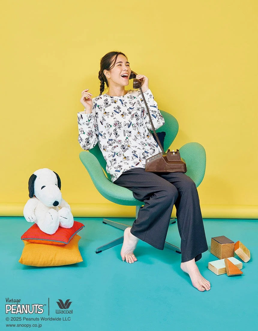 WACOAL华歌尔 x PEANUTS SNOOPY合作款全棉睡衣