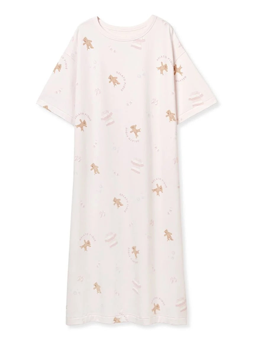 GELATO PIQUE小熊家居服睡裙