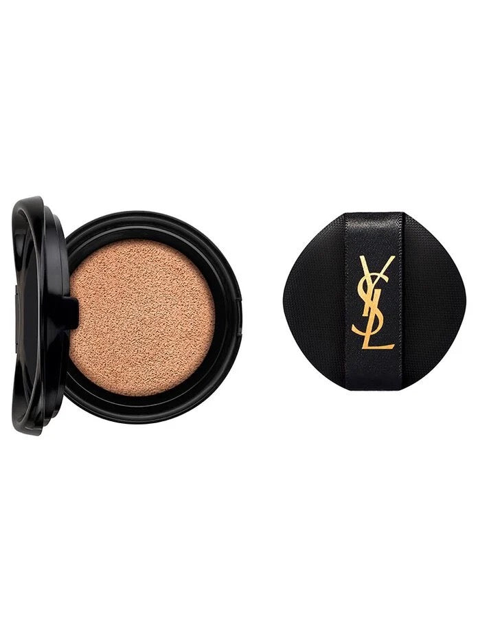 YVES SAINT LAURENT YSL新版黑色皮革气垫