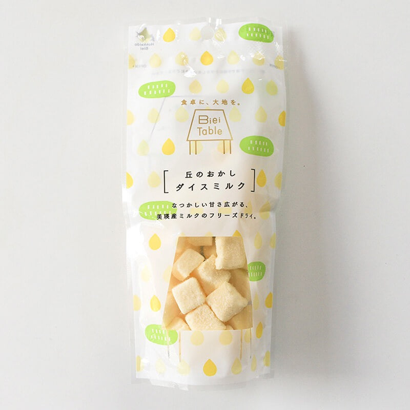 美瑛选果北海道生牛乳牛奶小方奶酥40g