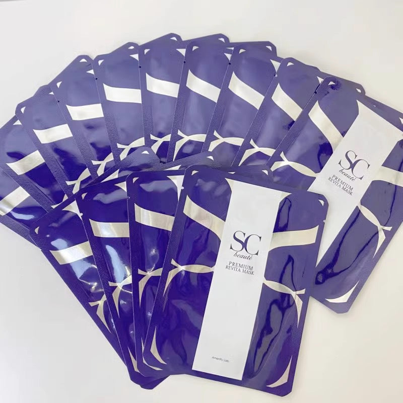 SC beaute院线水光微针海绵精华面膜