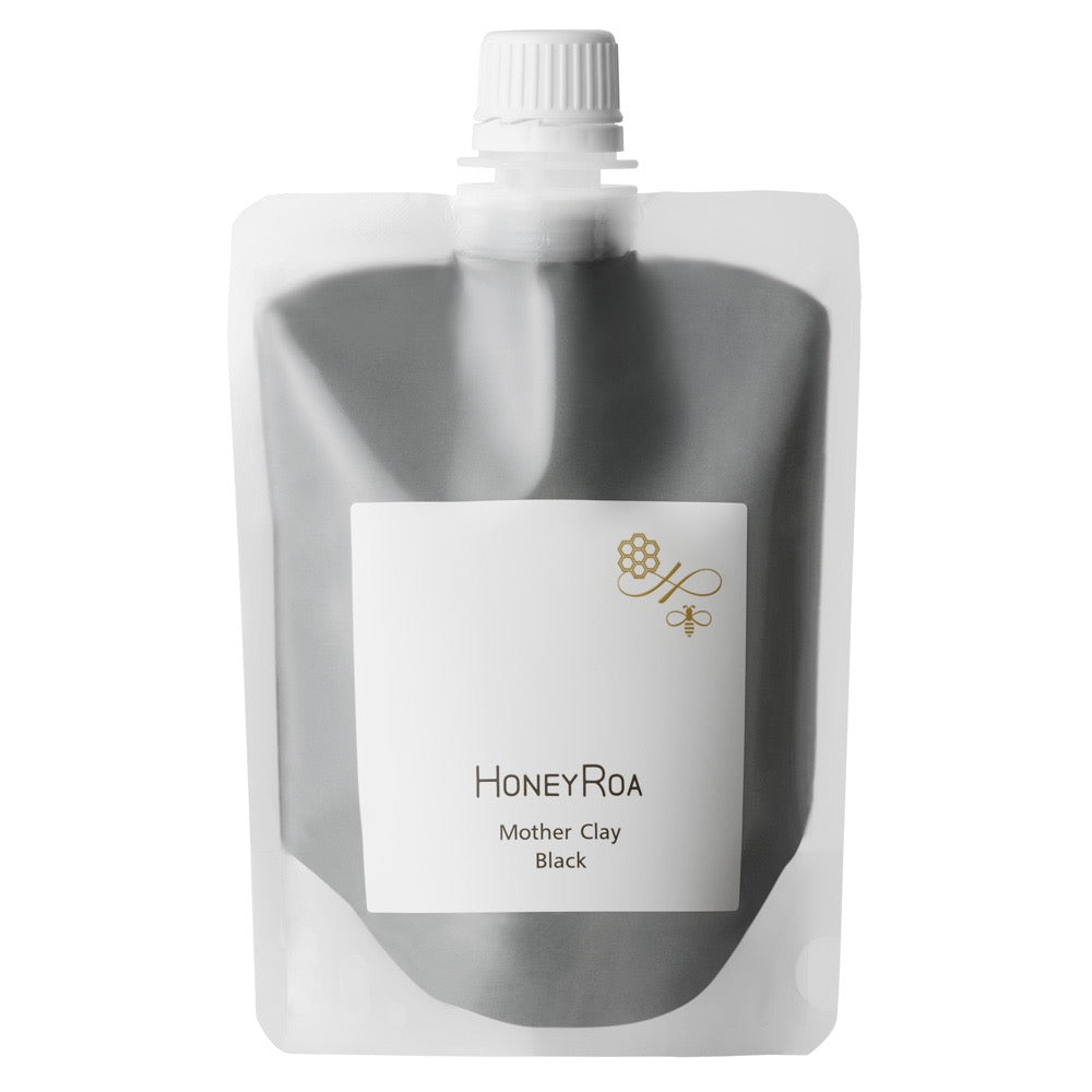 HONEY ROA大地泥采矿物泥膜黑色清洁毛孔黑头粉刺保湿蜂蜜泥膜240g