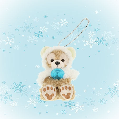 东京迪士尼2023冬日限定坐姿挂件 达菲