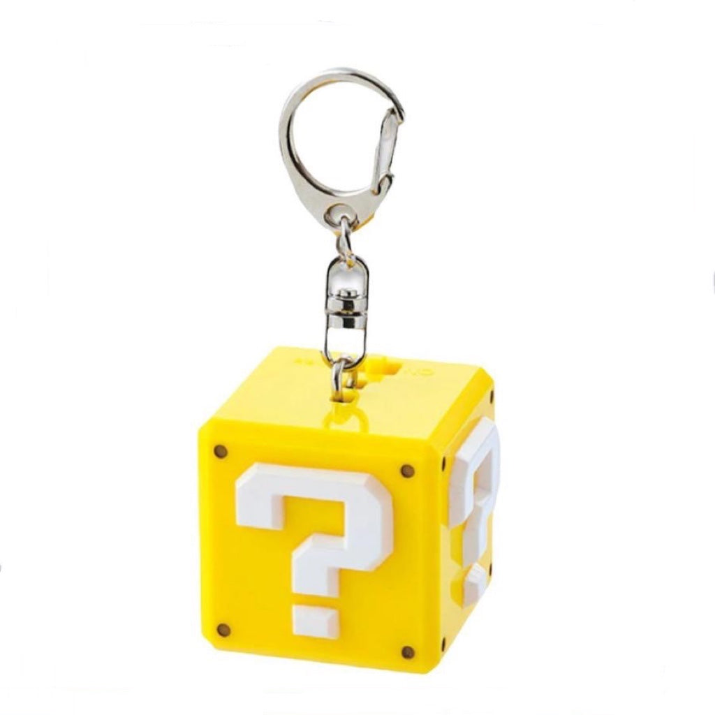 USJ日本环球影城超级玛丽问号箱发声挂件