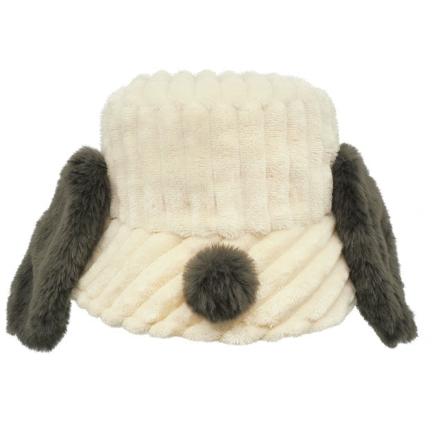 USJ日本环球影城冬日限定SNOOPY凹凸条纹渔夫帽