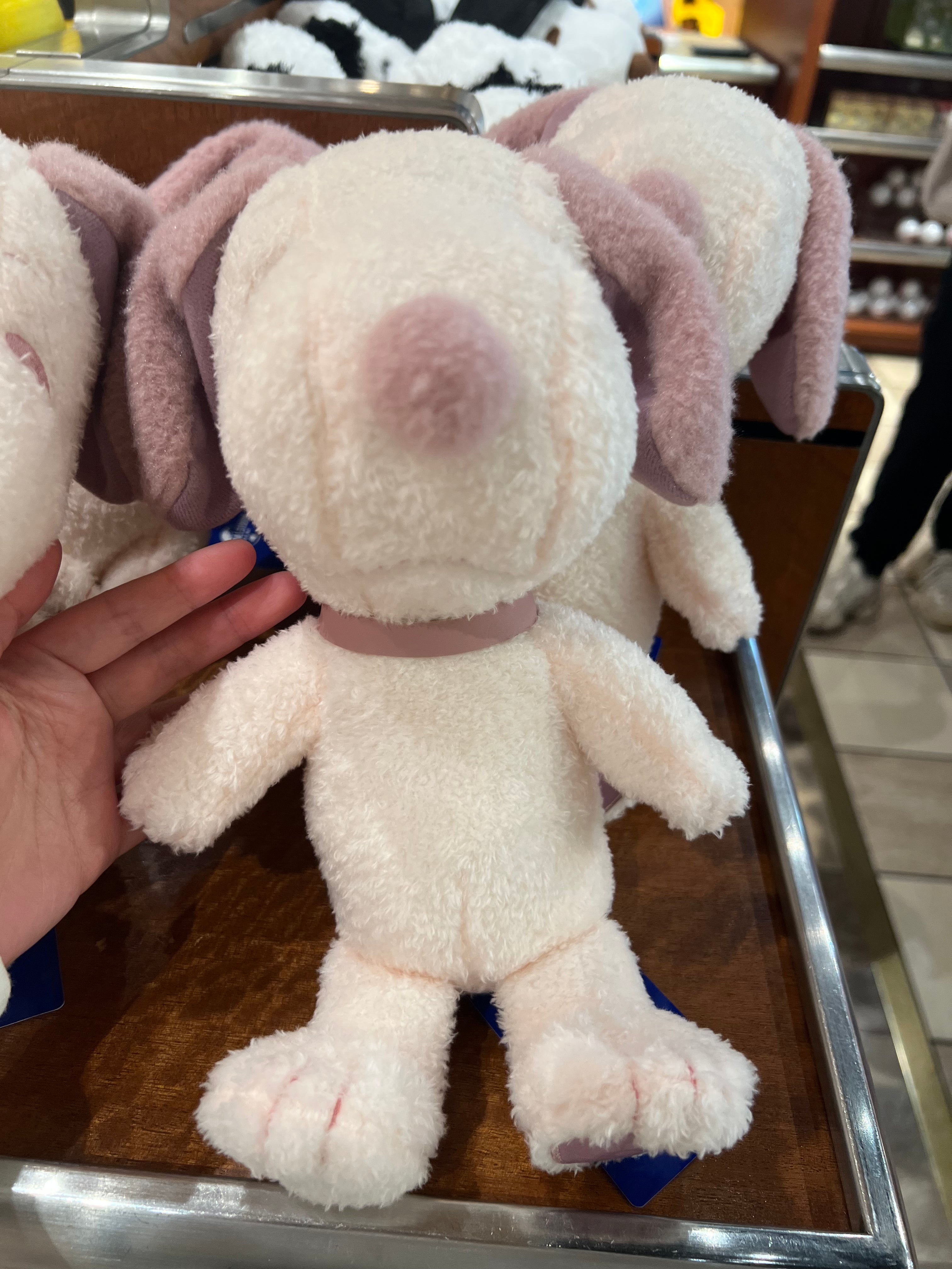 USJ日本环球影城藕粉色粉紫色爱心SNOOPY玩偶