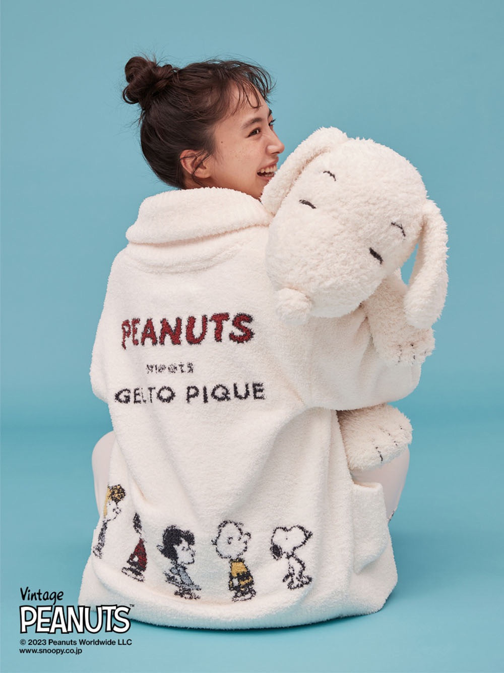 GELATO PIQUE x SNOOPY男女同款软绵绵家居服外套