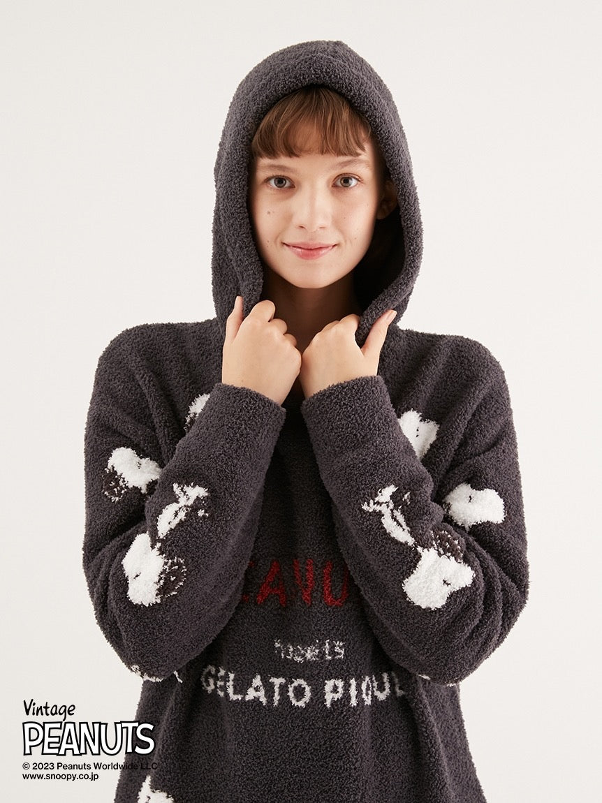 GELATO PIQUE x SNOOPY全花软绵绵家居服睡裙3色选